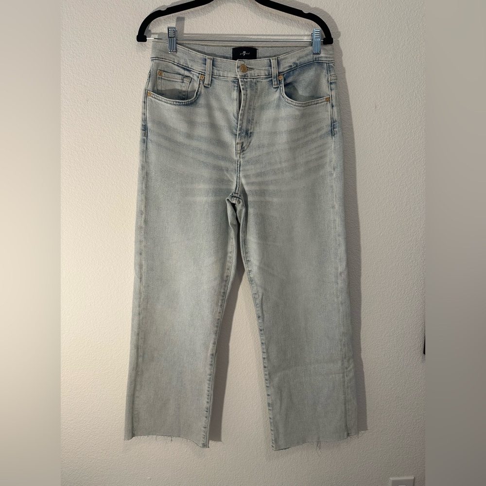 7 for all mankind jeans, Raw Hem, 29